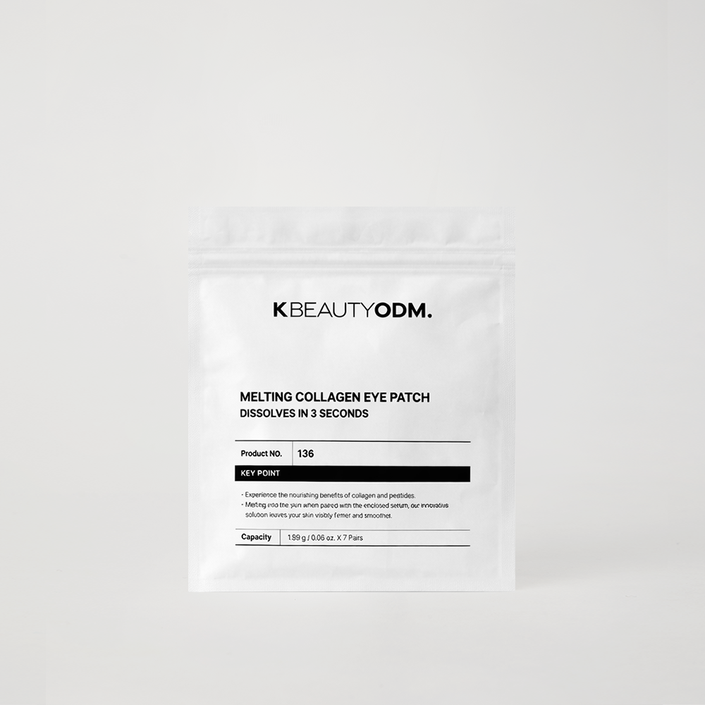 Melting Collagen Eye Patch Dissolves In 3 Secounds